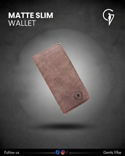Matte Slim Clutch