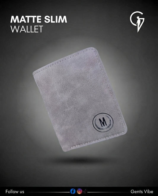 Matte Slim Wallet