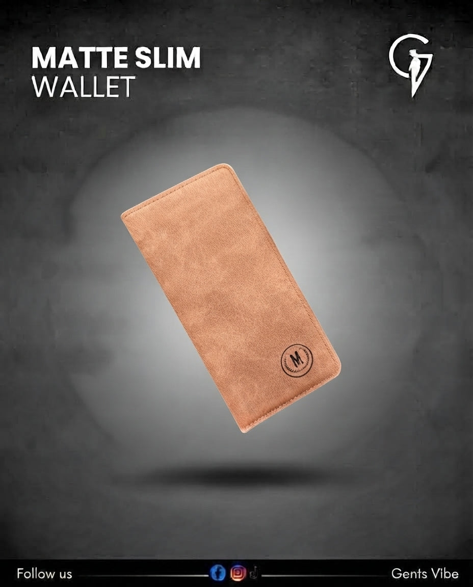 Matte Slim Clutch