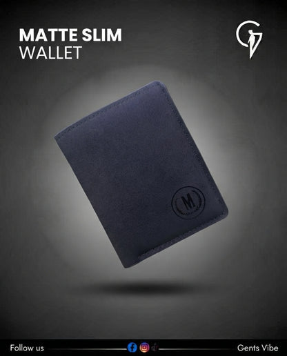 Matte Slim Wallet