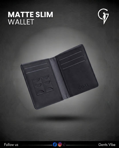 Matte Slim Wallet