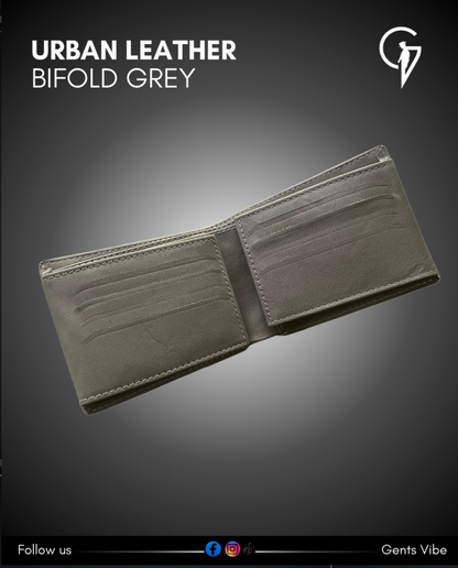 Urban Leather Bifold Wallet