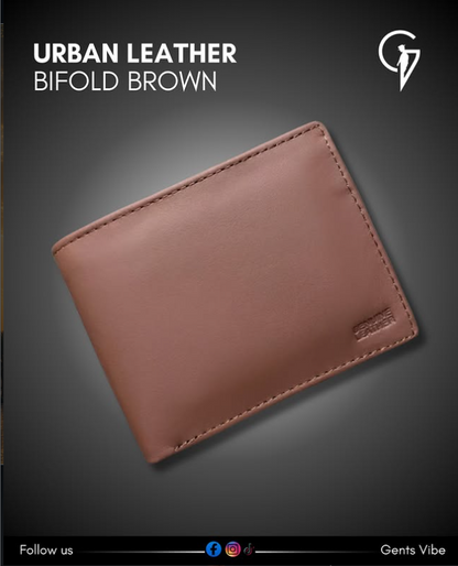 Urban Leather Bifold Wallet