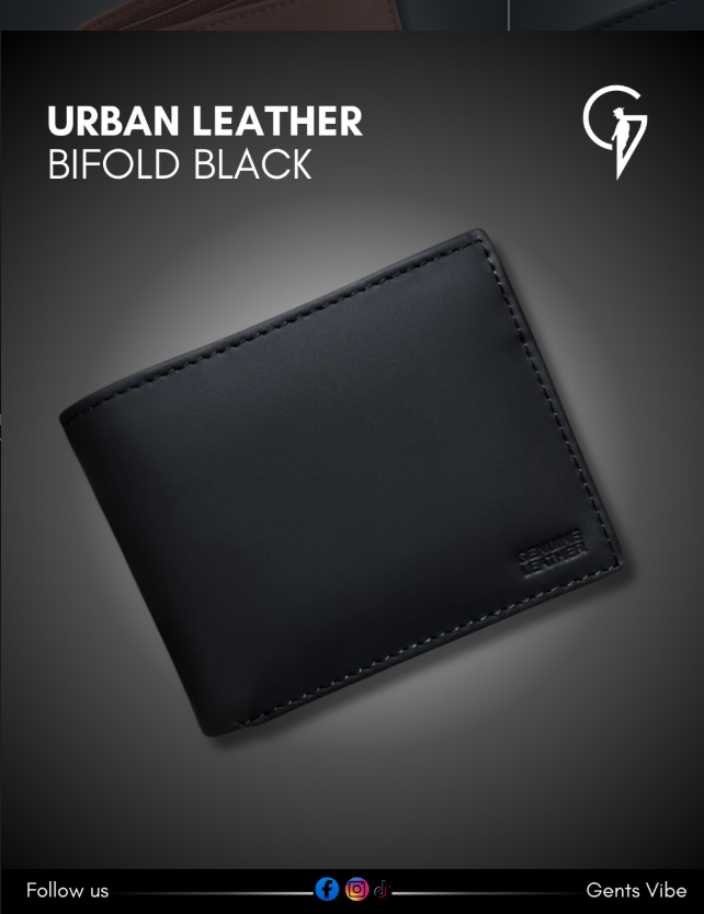 Urban Leather Bifold Wallet