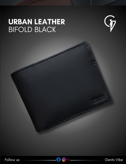 Urban Leather Bifold Wallet