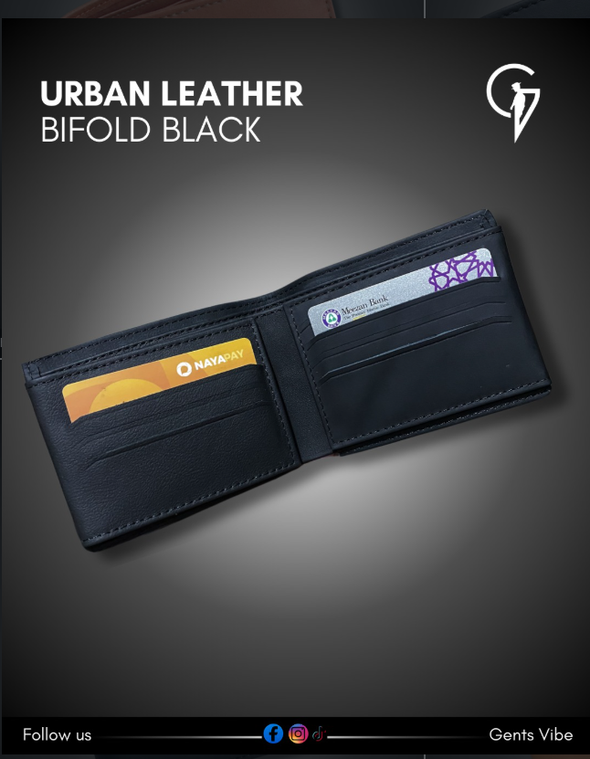 Urban Leather Bifold Wallet