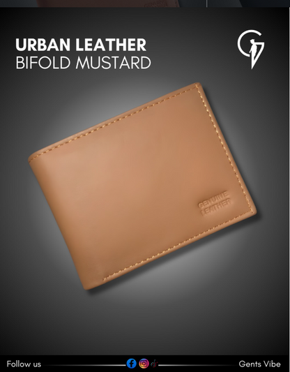 Urban Leather Bifold Wallet